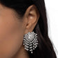 Breathtaking Ballad - White - Paparazzi Earring Image