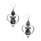 Selfless Stones - Black - Paparazzi Earring Image