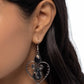 Selfless Stones - Black - Paparazzi Earring Image