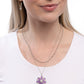 Floral File - Purple - Paparazzi Necklace Image