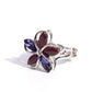 Floral Fabrication - Purple - Paparazzi Ring Image
