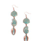 Coastal Charisma - Copper - Paparazzi Earring Image