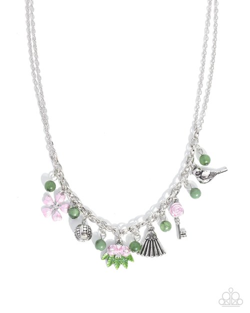 Wilderness Welcome - Green - Paparazzi Necklace Image