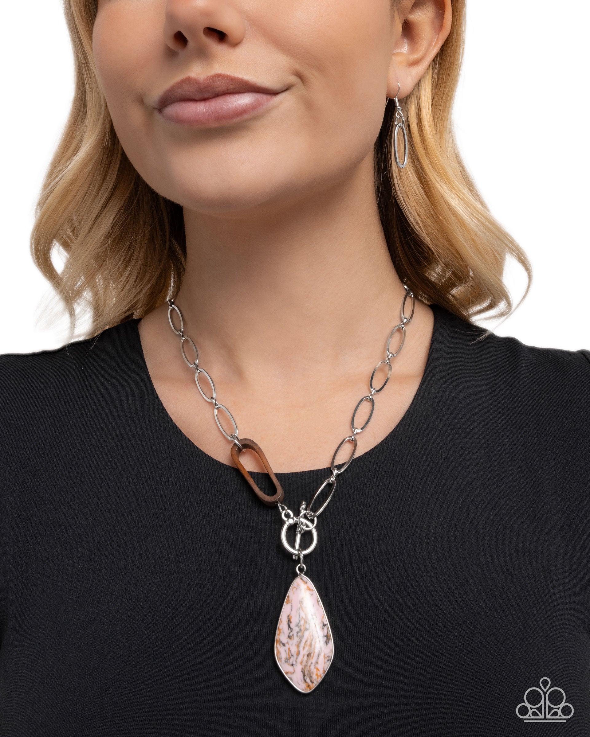 Spellbound Swirl - Paparazzi Necklace Image