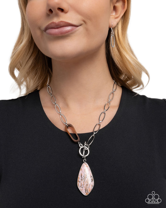 Spellbound Swirl - Paparazzi Necklace Image