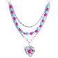 Frankly Flirting - Pink - Paparazzi Necklace Image