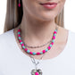 Frankly Flirting - Pink - Paparazzi Necklace Image
