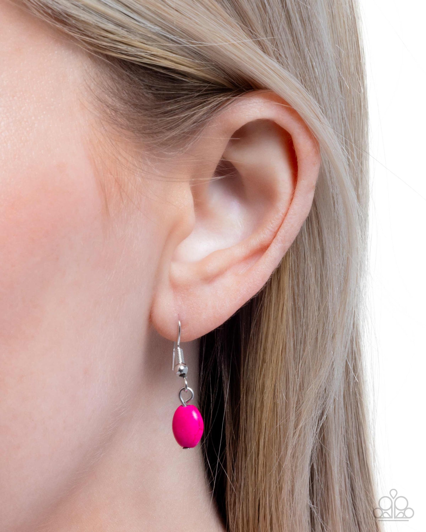 Frankly Flirting - Pink - Paparazzi Necklace Image