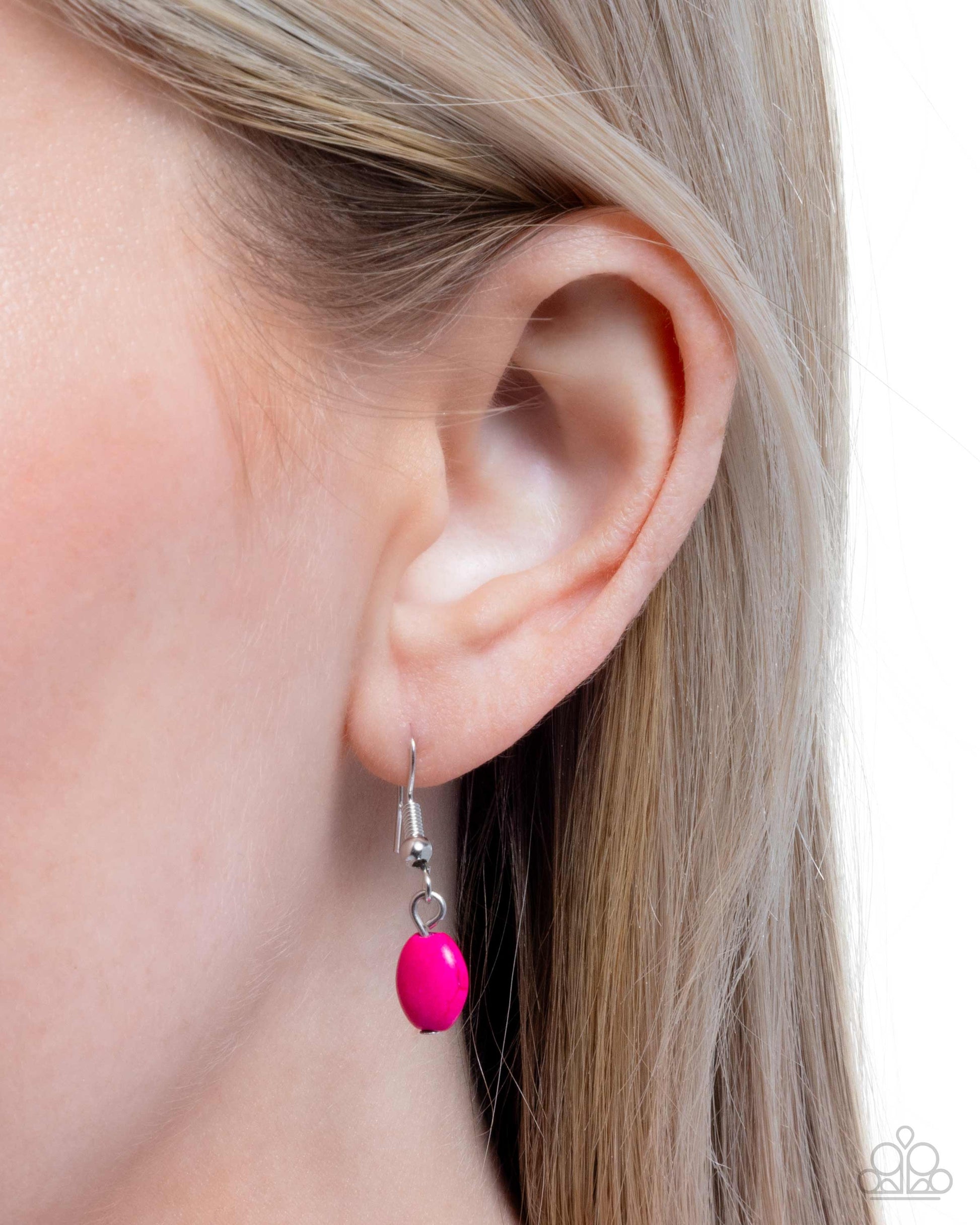 Frankly Flirting - Pink - Paparazzi Necklace Image