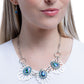 Teardrop Timeline - Paparazzi Necklace Image