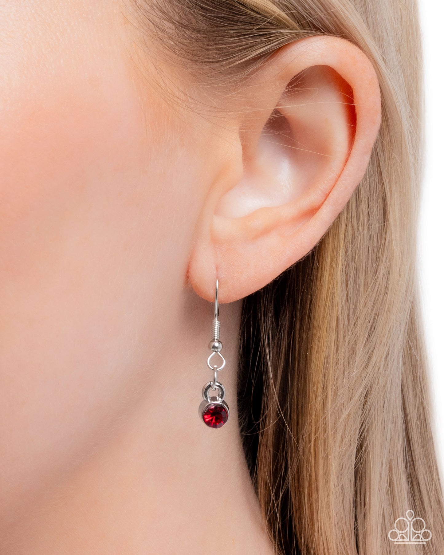 Floral Figurehead - Red - Paparazzi Necklace Image