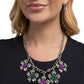 Seed Bead Statement - Purple - Paparazzi Necklace Image