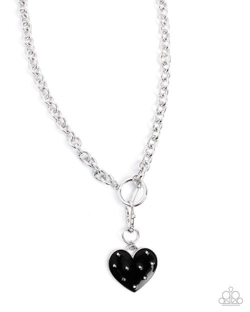 Romantic Range - Black - Paparazzi Necklace Image