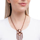 Tassel Tapestry - Copper - Paparazzi Necklace Image