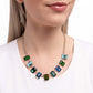 Radiant Rectangles - Green - Paparazzi Necklace Image