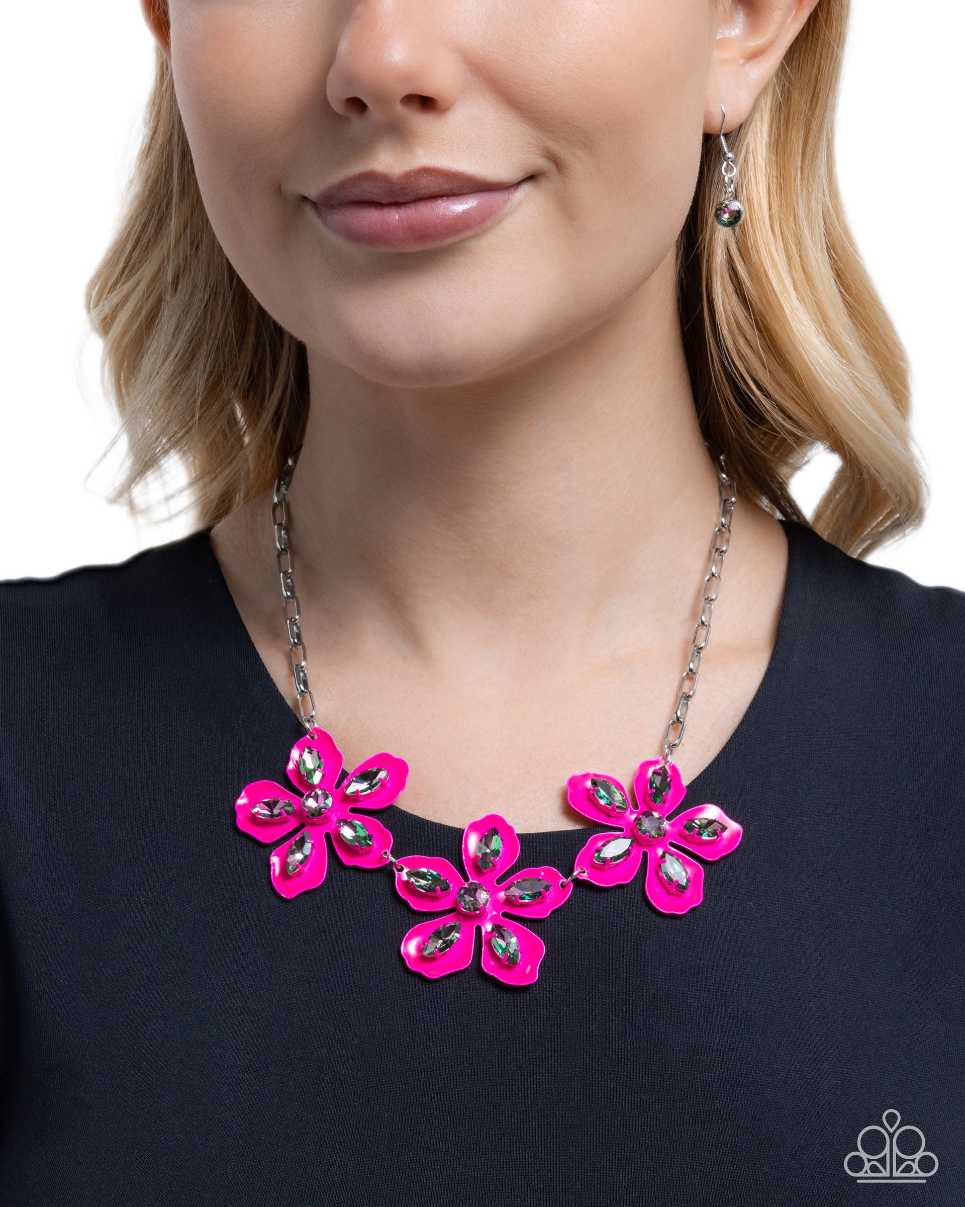 Prismatic Prestige - Pink - Paparazzi Necklace Image