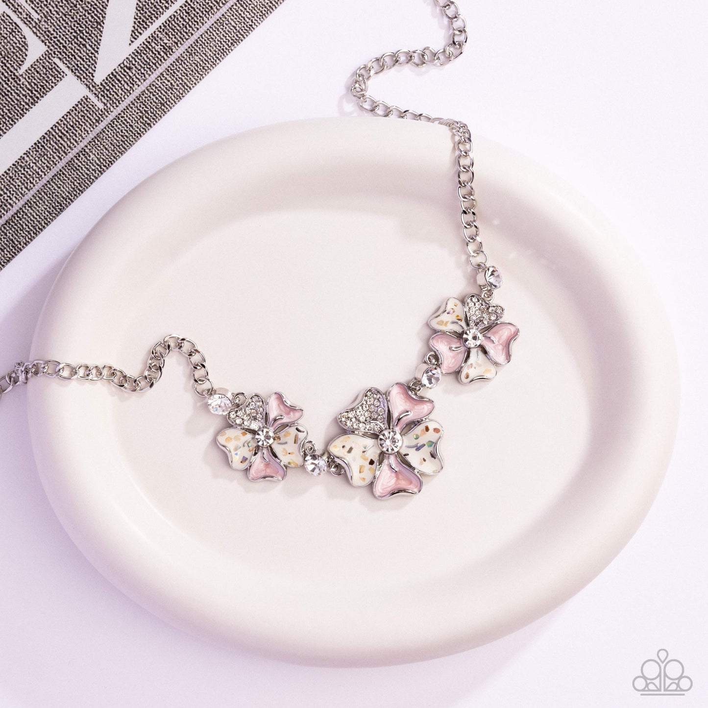 Whimsical Wayfare - Pink - Paparazzi Necklace Image
