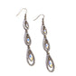 Teardrop Tenure - Brass - Paparazzi Earring Image