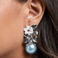 Elegant Evolution - Blue - Paparazzi Earring Image