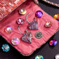 Heartfelt Hypnosis - Purple - Paparazzi Earring Image