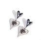 Heart Habitat - Black - Paparazzi Earring Image