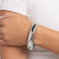 Sleek Sojourn - Silver - Paparazzi Bracelet Image