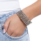 Boisterous Beads - Silver - Paparazzi Bracelet Image