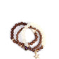 Sensible Star - Brown - Paparazzi Bracelet Image