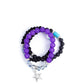 Sensible Star - Purple - Paparazzi Bracelet Image