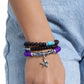 Sensible Star - Purple - Paparazzi Bracelet Image