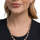 Pearl Premiere - Brown - Paparazzi Necklace Image