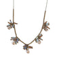 Clustered Campaign - Brass - Paparazzi Necklace Image