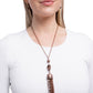 Twisting Tassel - Copper - Paparazzi Necklace Image
