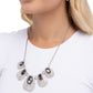 Oval Ovation - Silver - Paparazzi Necklace Image