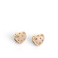 Sweetheart Stars - Pink - Paparazzi Earring Image
