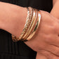 Smitten Southern - Gold - Paparazzi Bracelet Image