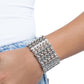 Reflective Rows - Paparazzi Bracelet Image