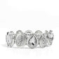 Mesmerizing Memoir - White - Paparazzi Bracelet Image
