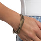 Bangle Bravado - Brass - Paparazzi Bracelet Image