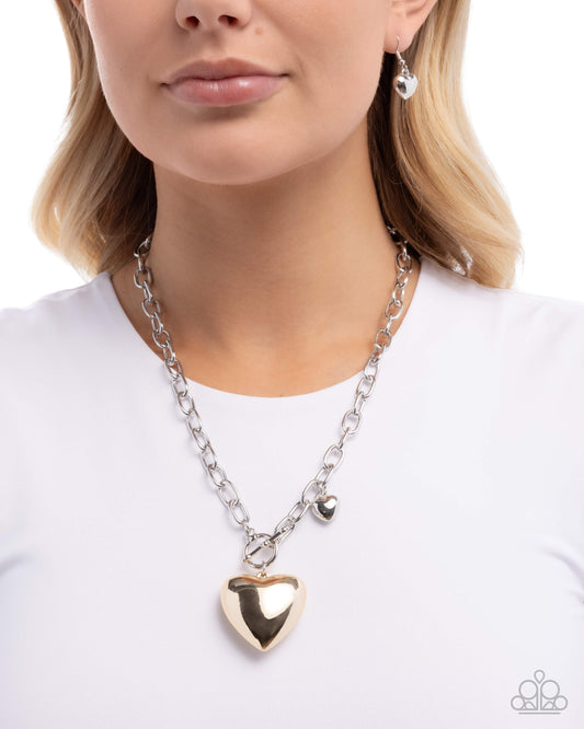 Heartfelt Hangout - Paparazzi Necklace Image