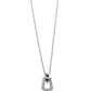 Sensational Stirrup - Black - Paparazzi Necklace Image