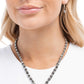 Bossy Bling - Silver - Paparazzi Necklace Image