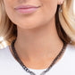 Confident Chevron - Black - Paparazzi Necklace Image