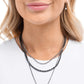 True Love Tiers - Black - Paparazzi Necklace Image