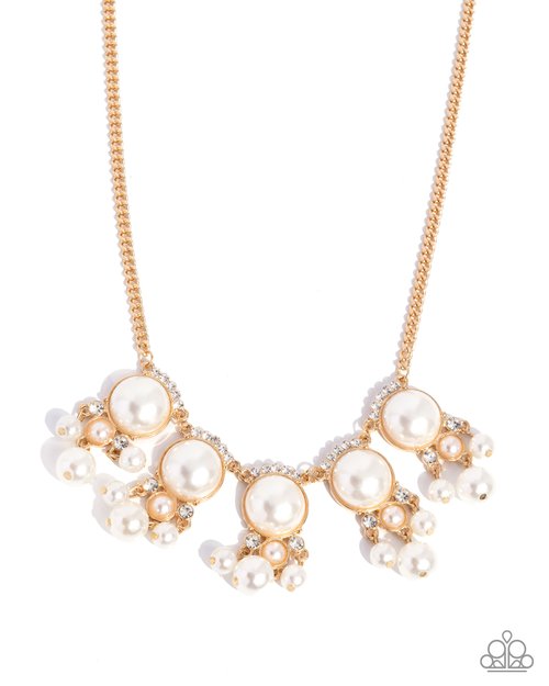 Proverbial Pearls - Paparazzi Necklace Image