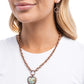 Heartfelt Horoscope - Copper - Paparazzi Necklace Image