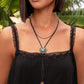 Courting Cowboy - Gold - Paparazzi Necklace Image