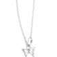 Fluttering Fuel - Silver - Paparazzi Necklace Image
