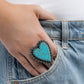 Affectionate Allegiance - Blue - Paparazzi Ring Image