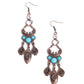 Santa Fe Sashay - Copper - Paparazzi Earring Image